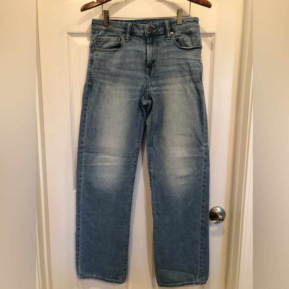 American Eagle Men’s 30x32 NE(X)T Level Flex Original Bootcut Blue Jeans